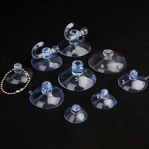 Suction Cups Clear Rubber Plastic Rubber Window Wall Tile Suckers Pads Hook Hang   222410837683